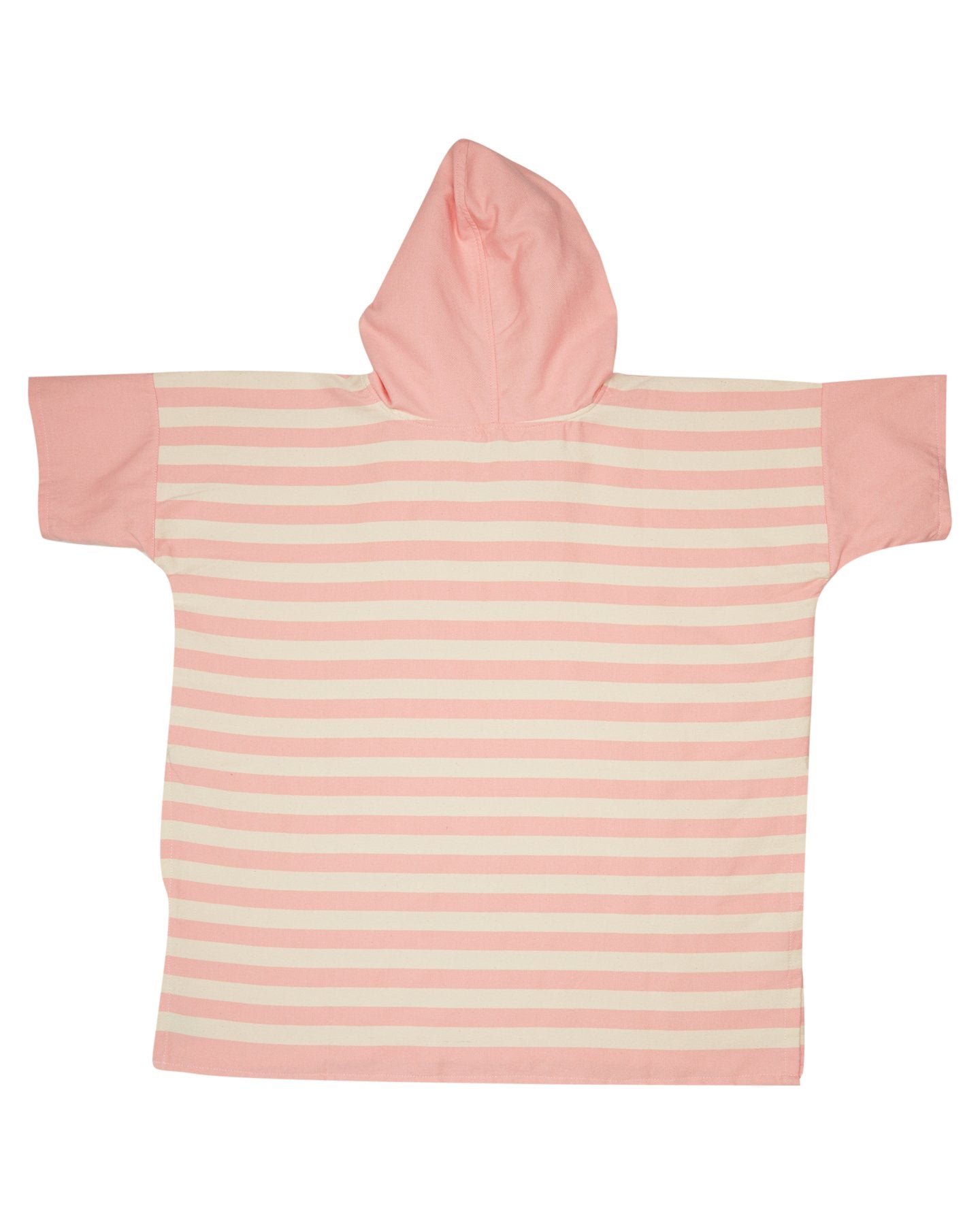 Ocean Pink Stripe Medium Poncho