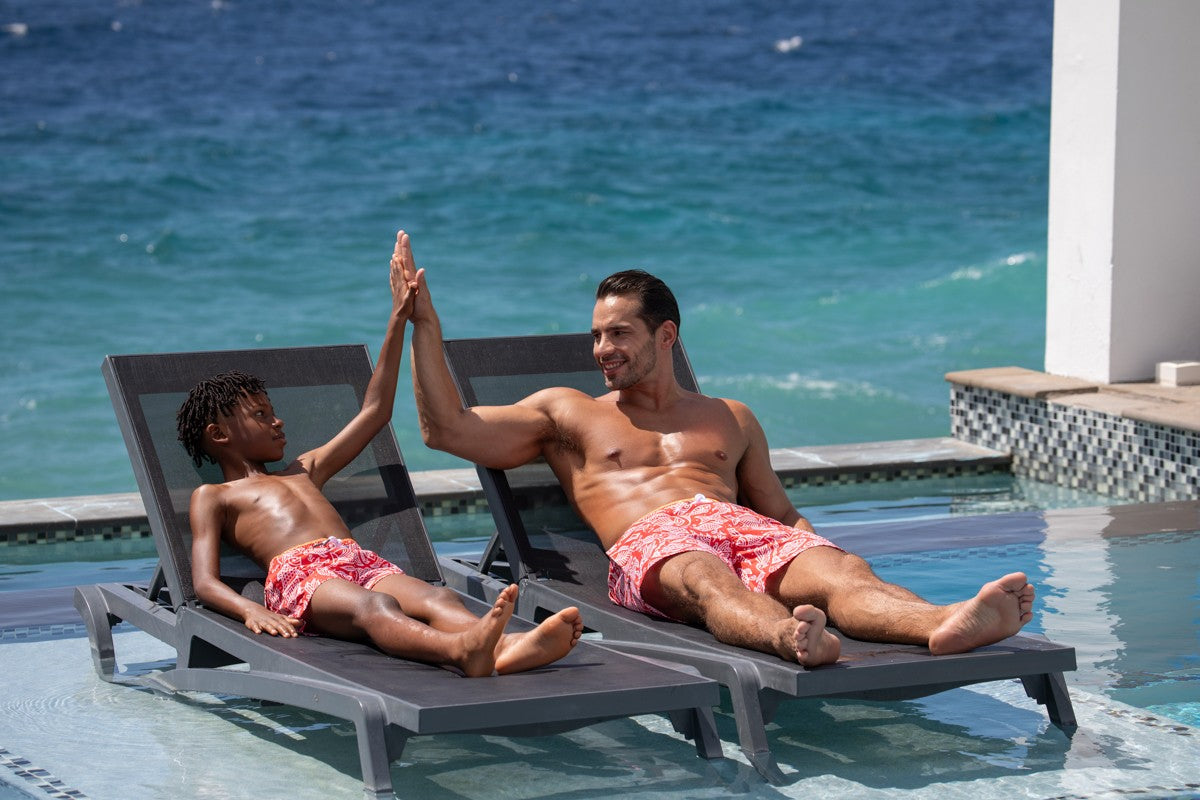 Barbados Coral Shorts Kids